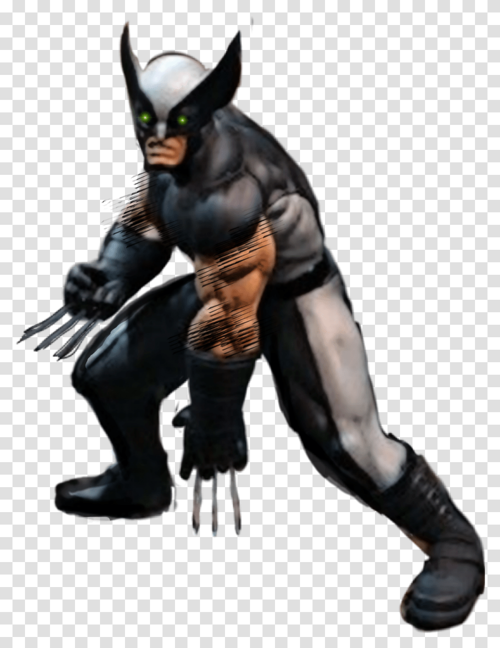 Xforcewolverine Blackandgray Wolverine Claws Marvelcomics Wolverine, Person, Human, Hand, Mammal Transparent Png