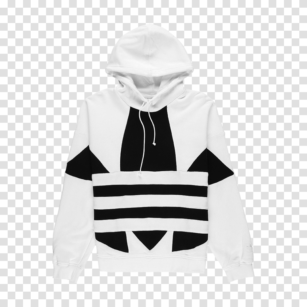 Xhibition White And Black Adidas Sweater Women, Clothing, Apparel, Hoodie, Sweatshirt Transparent Png