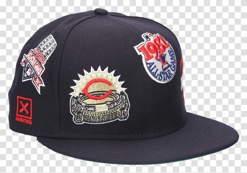 Xhibition X Cleveland Indians Asg 59fifty Baseball Cap, Clothing, Apparel, Hat Transparent Png