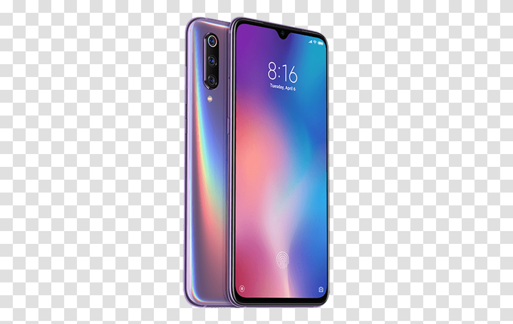 Xiaomi Mi 9 Violet, Mobile Phone, Electronics, Cell Phone, Iphone Transparent Png