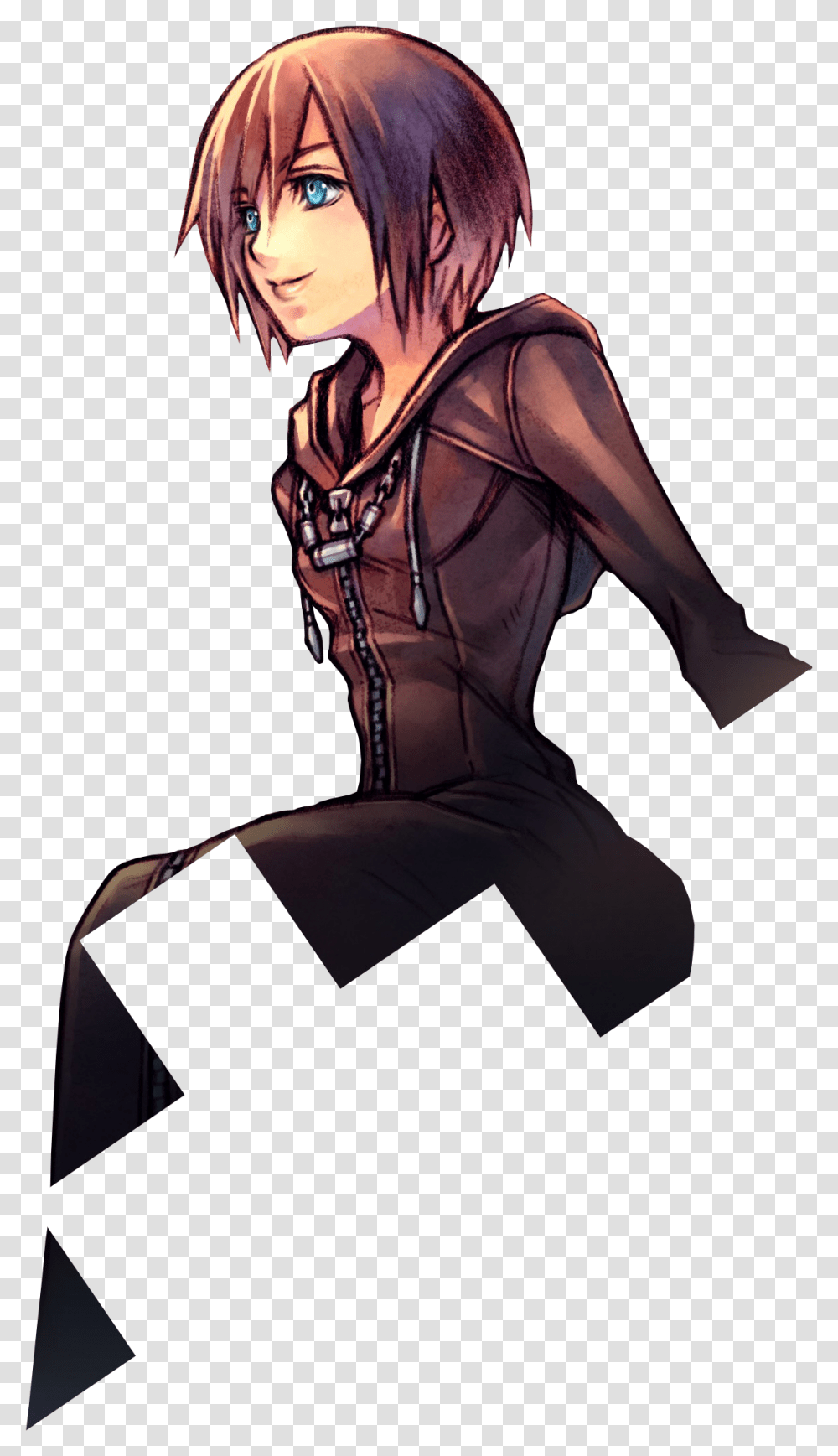Xion Xion Kingdom Hearts Full Size Kingdom Hearts Xion, Person, Book, Clothing, Manga Transparent Png
