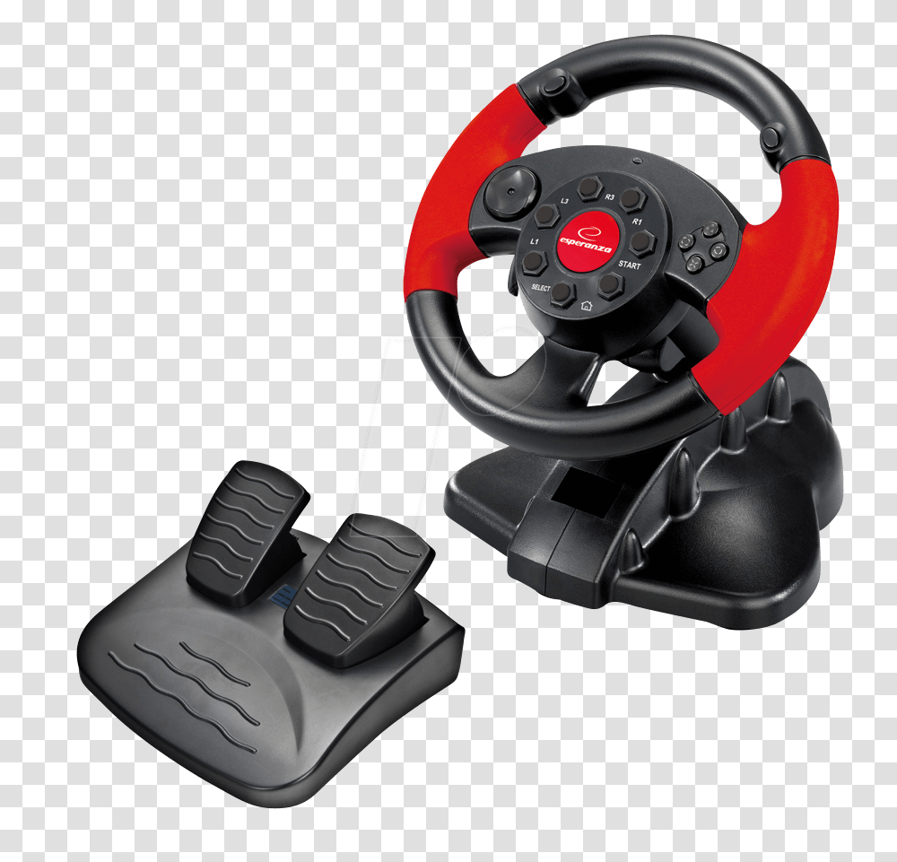 Xl High Octane Steering Wheel With Pedals For Pc, Helmet, Apparel, Electronics Transparent Png