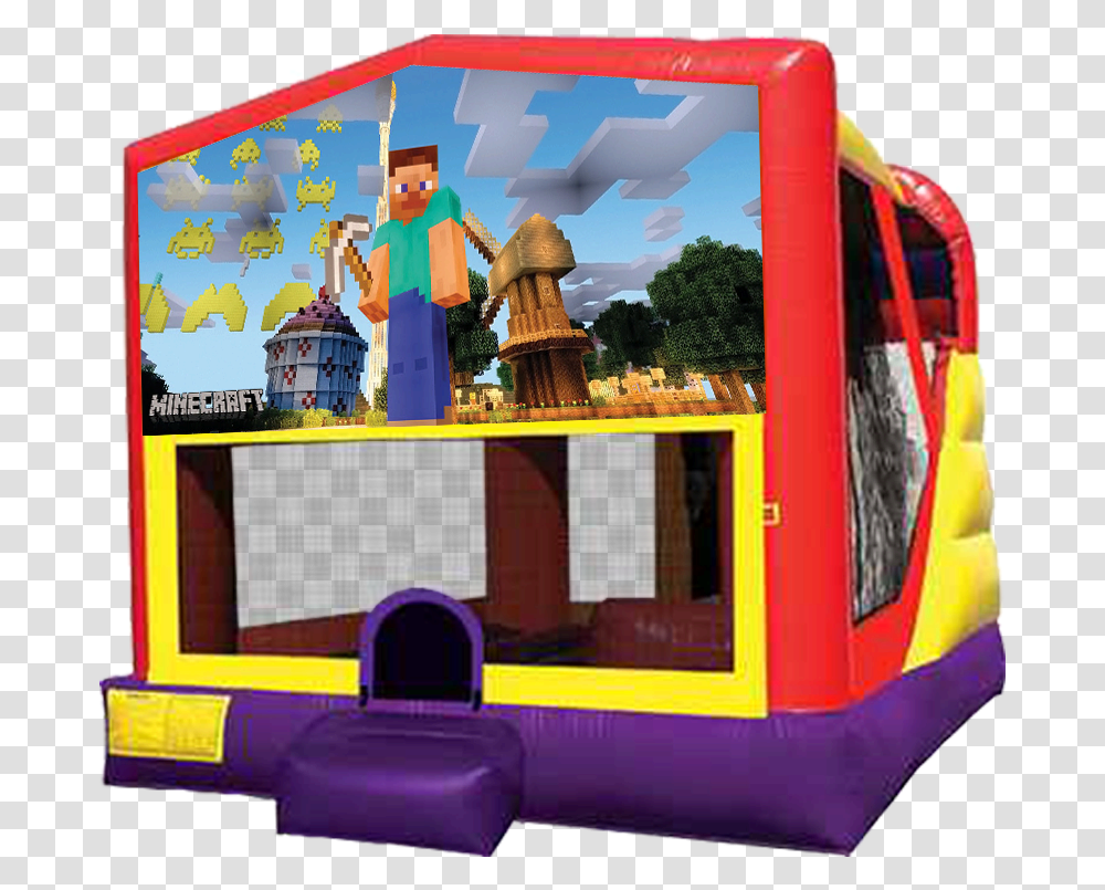 Xl Minecraft Combo 4 In 1 Inflatable Combo Transparent Png