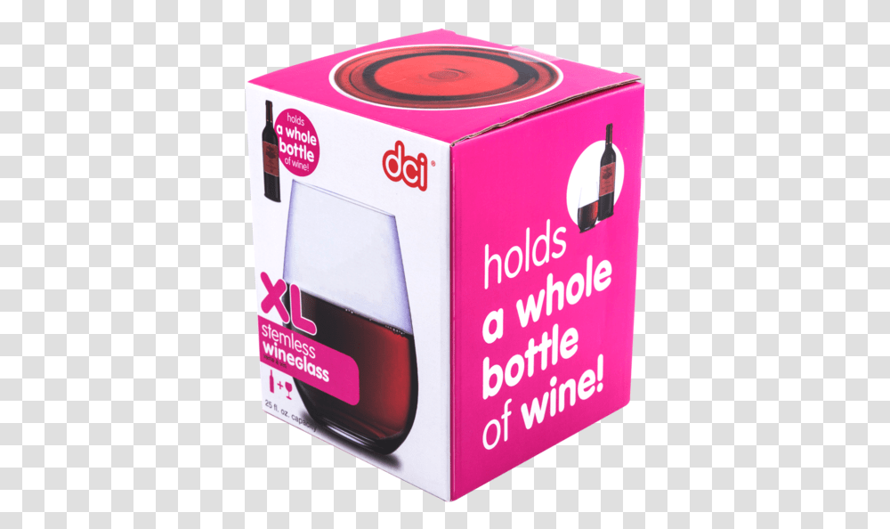 Xl Stemless Wine Glass, Box, Carton, Cardboard, Lighting Transparent Png