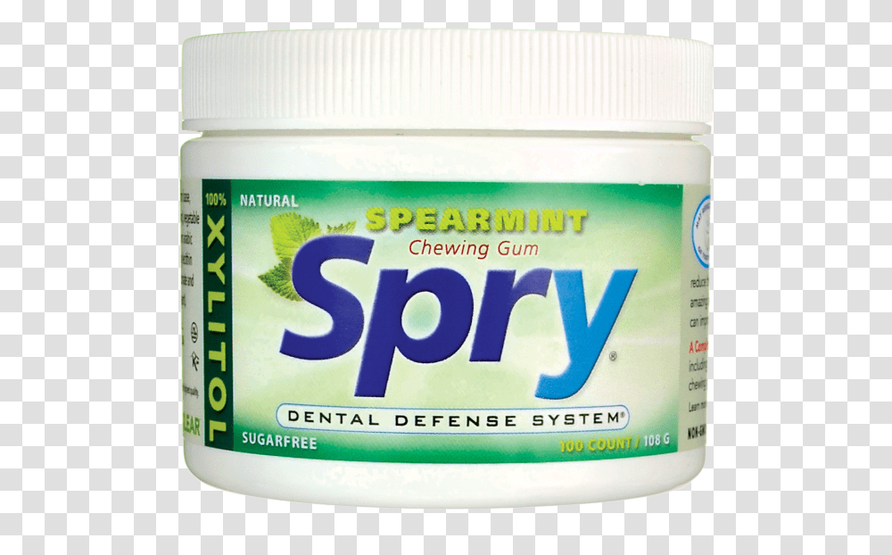 Xlear Spry Spearmint Chewing Gum Sugar Free 100 Ct Fruit, Cosmetics, Plant, Deodorant Transparent Png