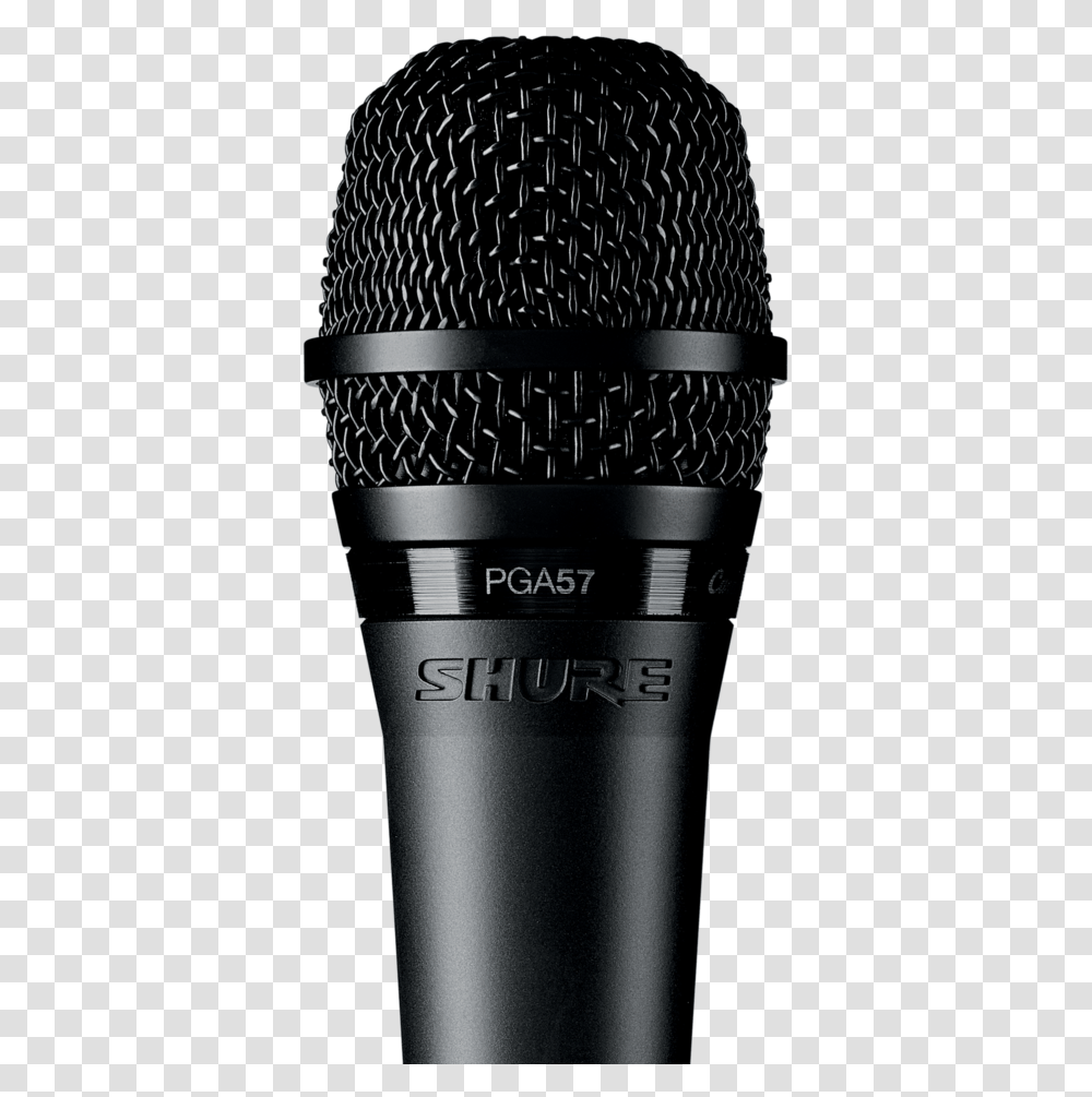 Xlr Shure Pga57, Electrical Device, Microphone, Beer, Alcohol Transparent Png