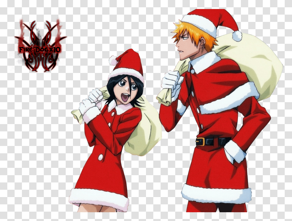 Xmas Anime Christmas, Comics, Book, Person, Manga Transparent Png