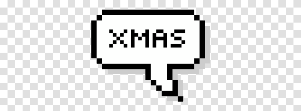 Xmas Christmas Merrychristmas Aesthetic Tumblr Pixelated Speech Bubble, First Aid, Stencil, Minecraft Transparent Png