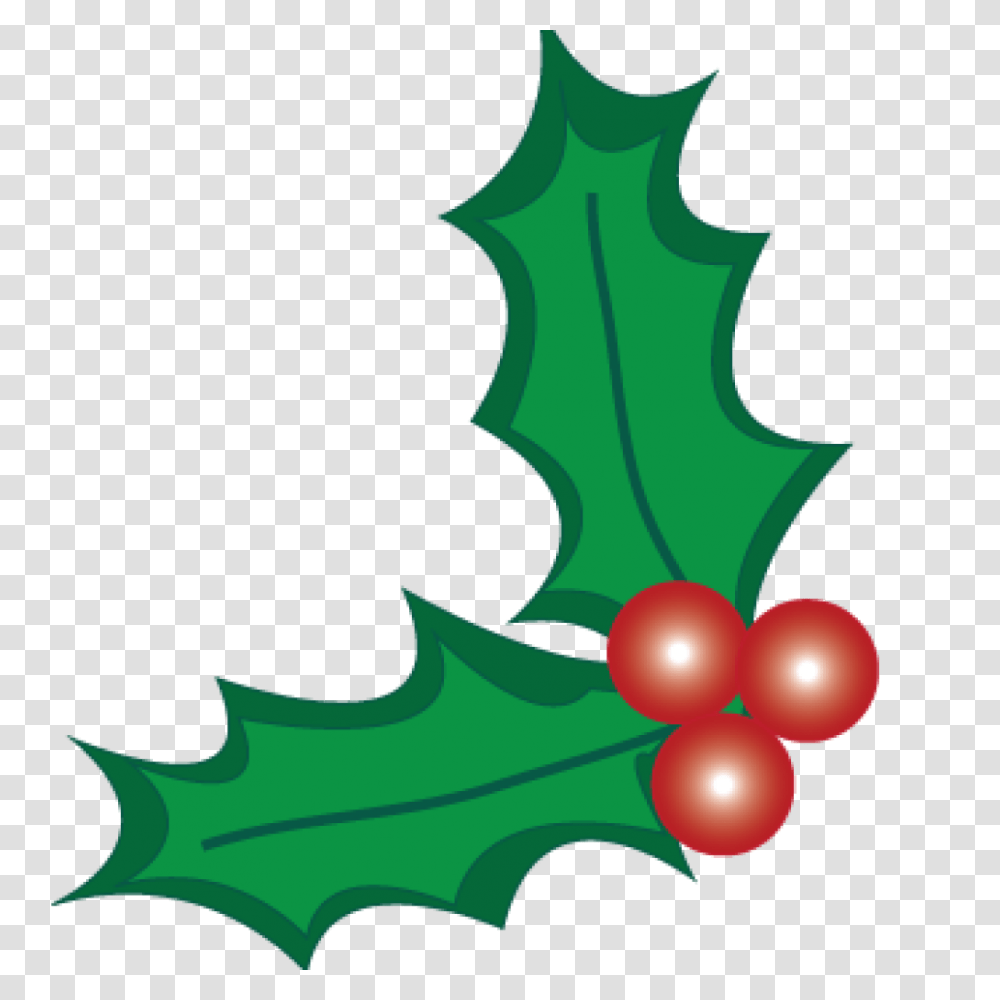 Xmas Clipart Of Holly Clip Art Images, Plant, Leaf, Fruit, Food Transparent Png