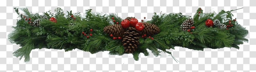 Xmas Decorations Xmas Decor Christmas Garland Without Background, Tree, Plant, Conifer, Pine Transparent Png