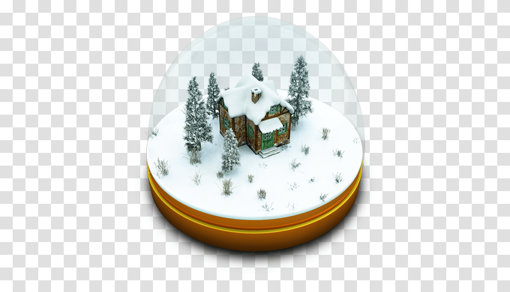 Xmas Snow Globe Icon Christmas Snow Globe, Cookie, Food, Birthday Cake, Dessert Transparent Png