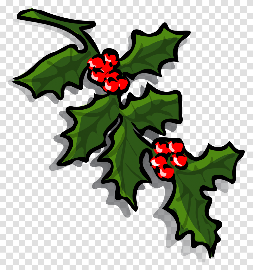 Xmas Stuff For Christmas Bells And Holly Clipart Holly Sprigs Clip Art, Leaf, Plant, Flower Transparent Png