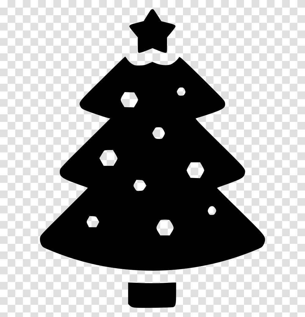 Xmas Tree Decoration Celebration Christmas Tree, Plant, Triangle, Stencil Transparent Png