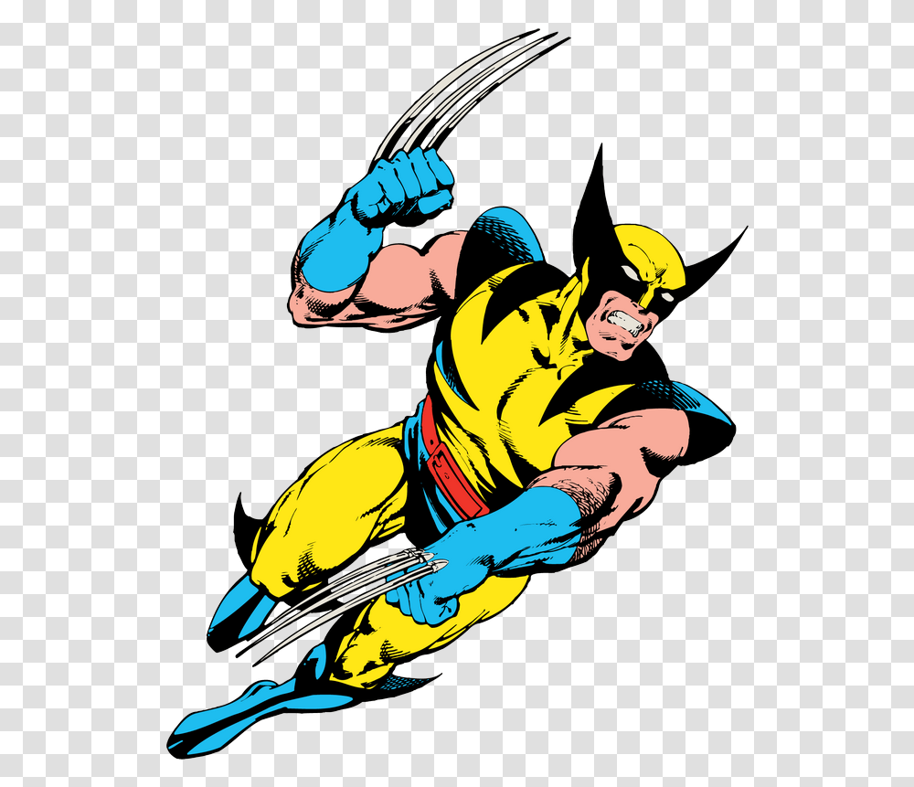 Xmen Wolverine Comics, Batman, Person, Human, Hand Transparent Png