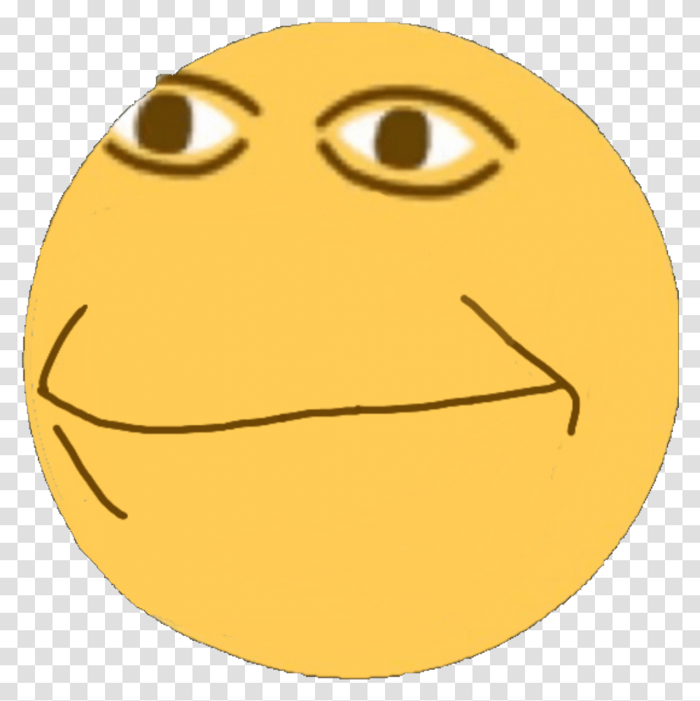 Xok Discord Emoji Mouth Closed Cursedemojis Xok Emoji, Label, Text, Tennis Ball, Food Transparent Png