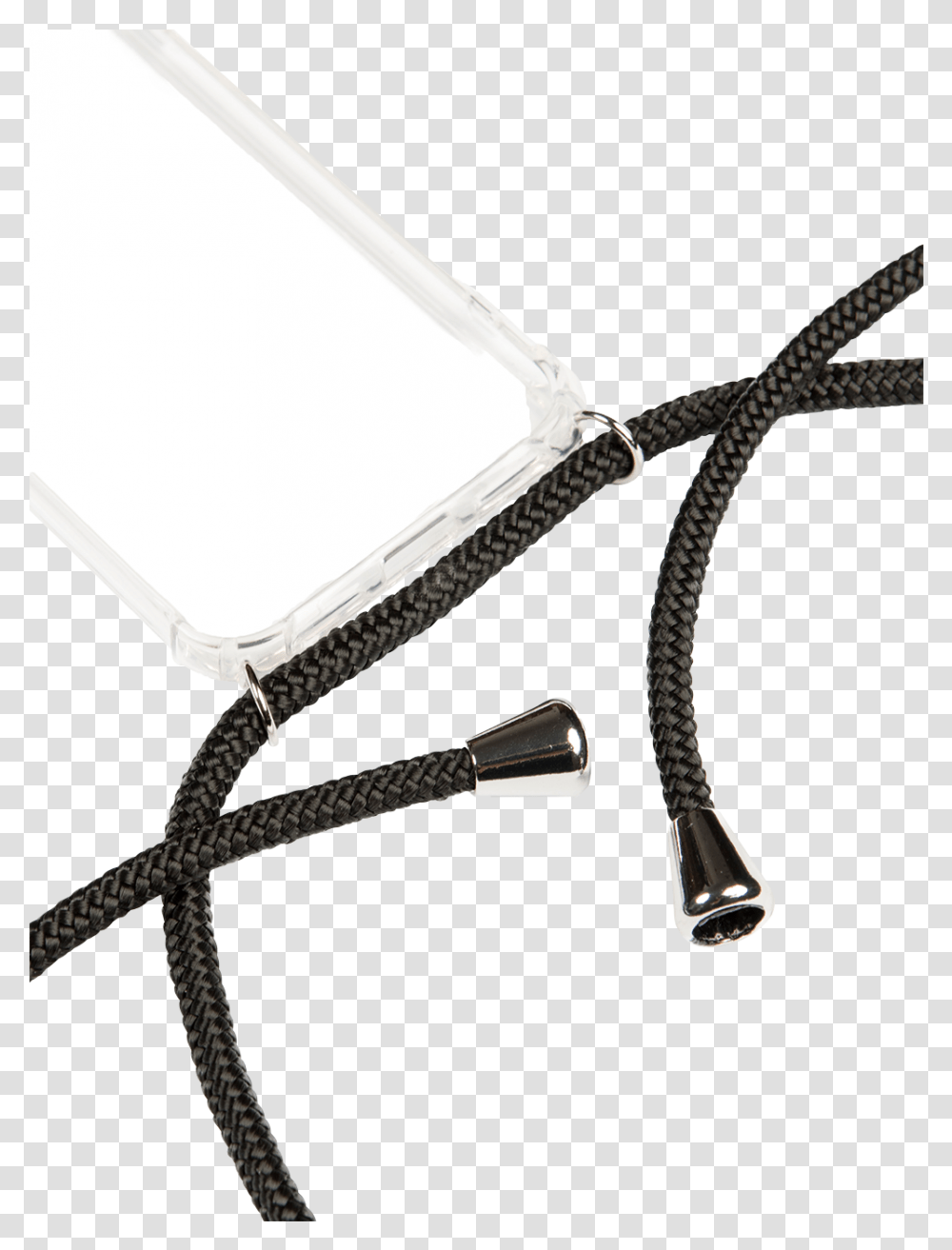Xouxou Smartphone Necklace For Samsung Galaxy S8 Black Clothes Hanger, Strap, Label, Text, Zipper Transparent Png