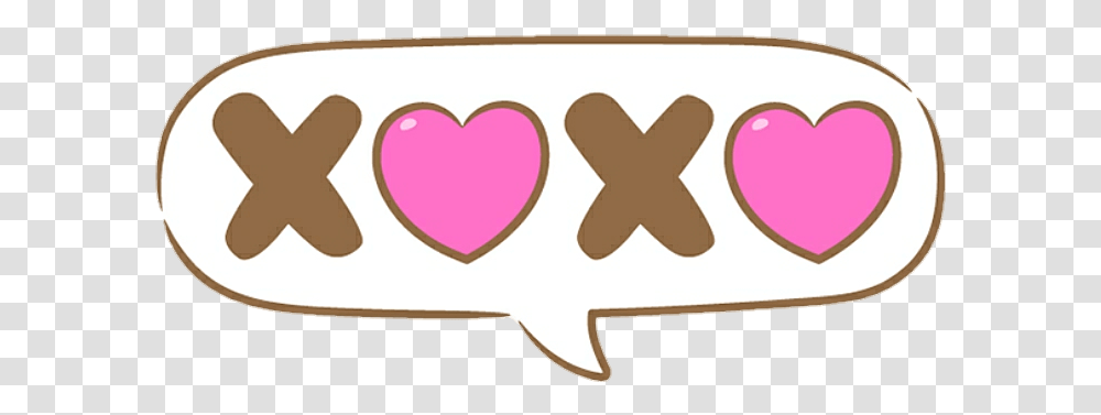 Xoxo Bubble Love Heart Xoxo Text Bubble Xoxo Clipart, Cushion, Label, Interior Design, Linen Transparent Png