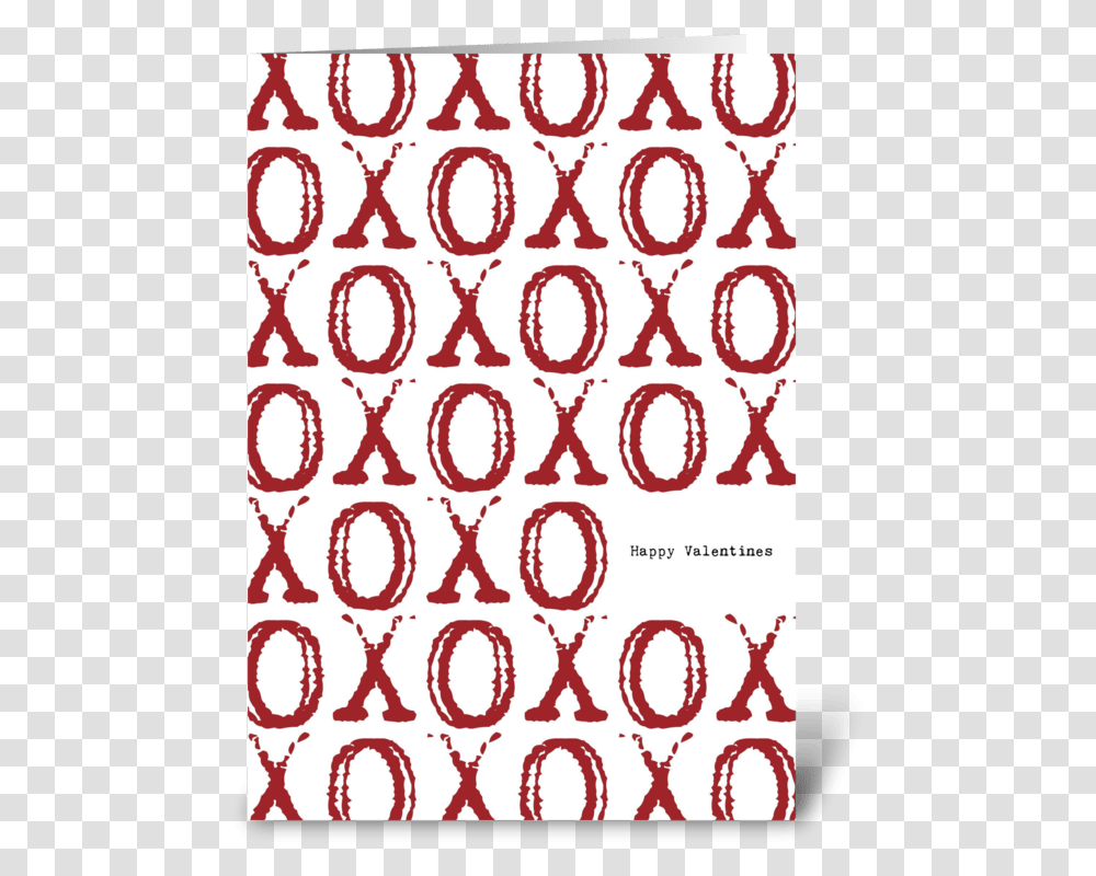 Xoxo Hugs Amp Kisses Valentine's Day Greeting Card Shoe Sale, Alphabet, Label, Number Transparent Png