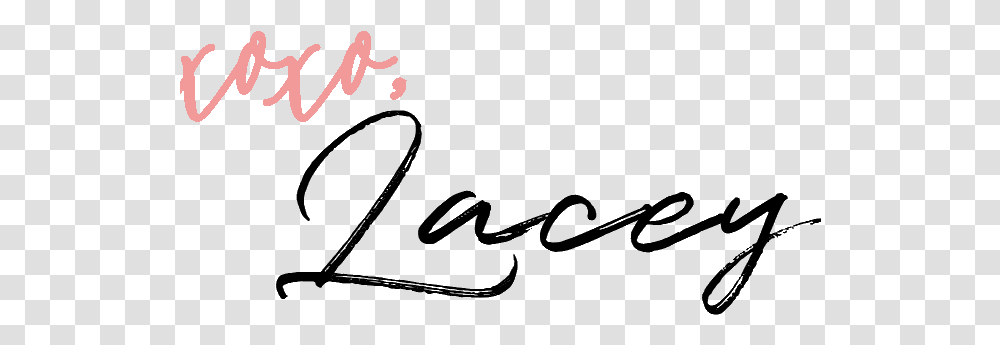 Xoxo Lacey Calligraphy, Apparel, Bow Transparent Png