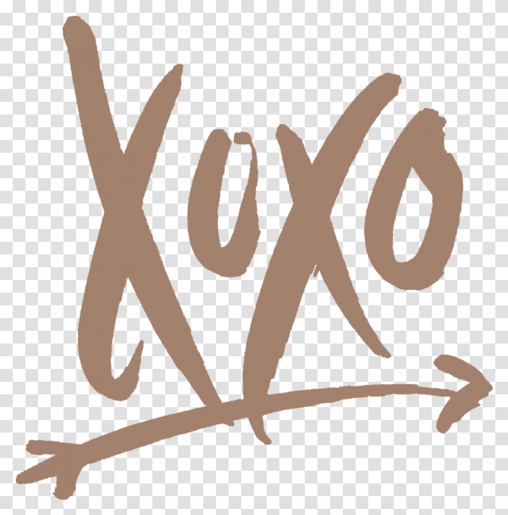 Xoxo, Text, Label, Alphabet, Handwriting Transparent Png
