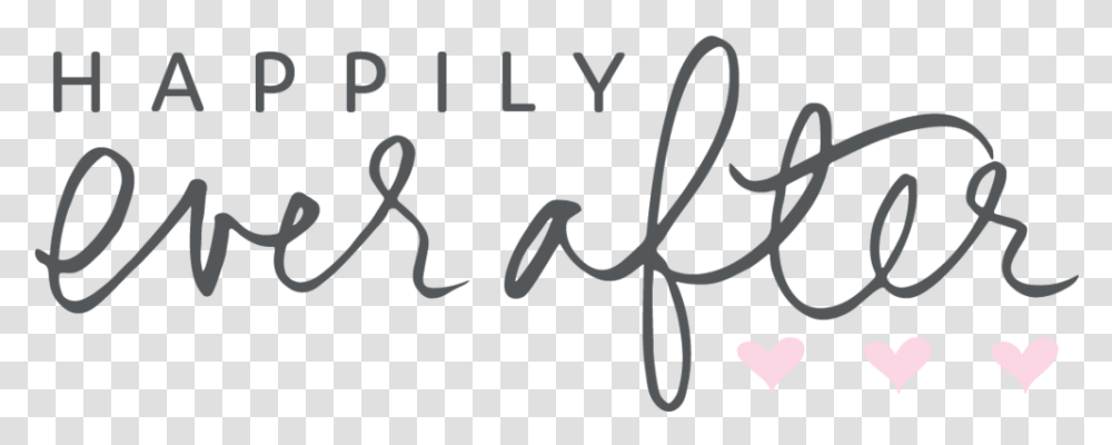 Xoxo - Happily Ever After, Text, Handwriting, Calligraphy, Alphabet Transparent Png
