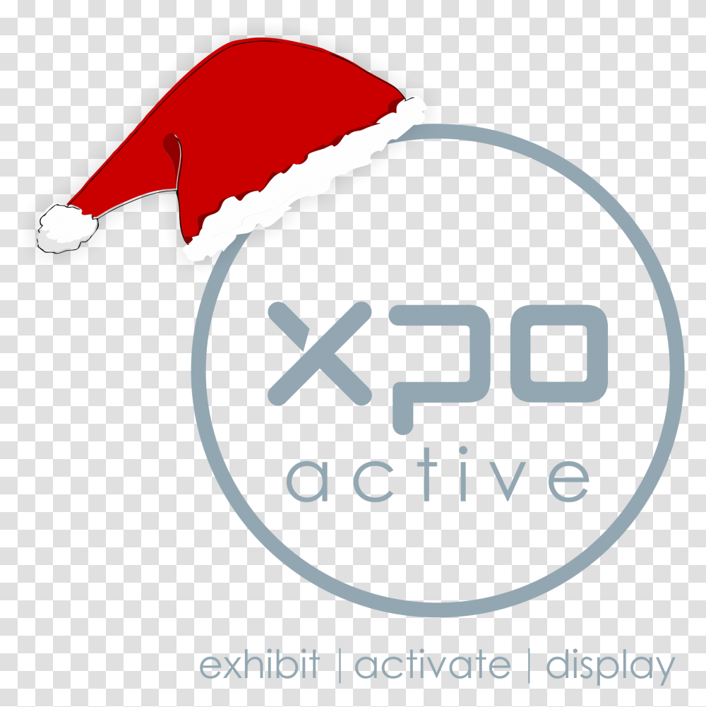 Xpo Christmas Logo Xpoactive Clip Art, Text, Symbol, Trademark, Weapon Transparent Png