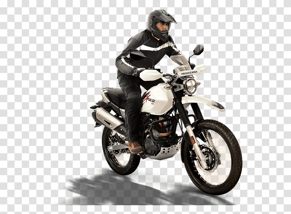 Xpulse 200 Bike Motorcycling, Motorcycle, Vehicle, Transportation, Person Transparent Png