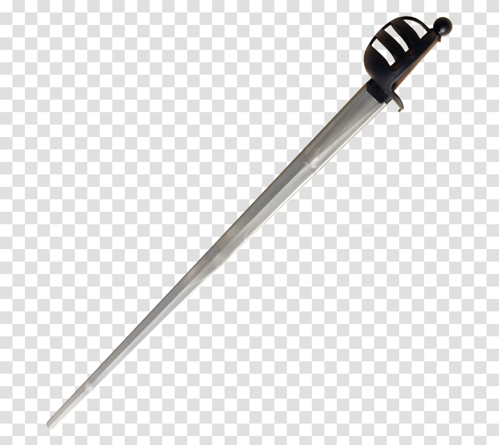 Xtreme Basket Hilt Synthetic Sparring Sword Silver Marucci Wooden Bat, Blade, Weapon, Weaponry, Knife Transparent Png
