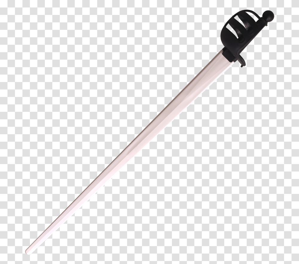Xtreme Basket Hilt Synthetic Sparring Sword White Blade Teleskopick Magnet, Weapon, Weaponry, Knife, Letter Opener Transparent Png