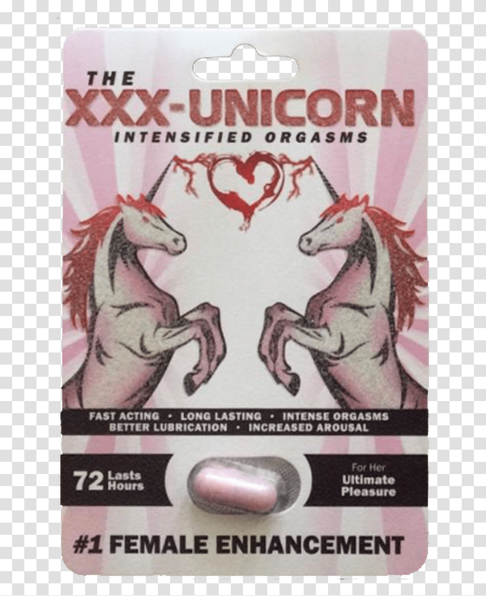 Xxx Unicorn Female Enhancement Pills For Her Xxx Unicorn Pill, Advertisement, Poster, Flyer, Paper Transparent Png