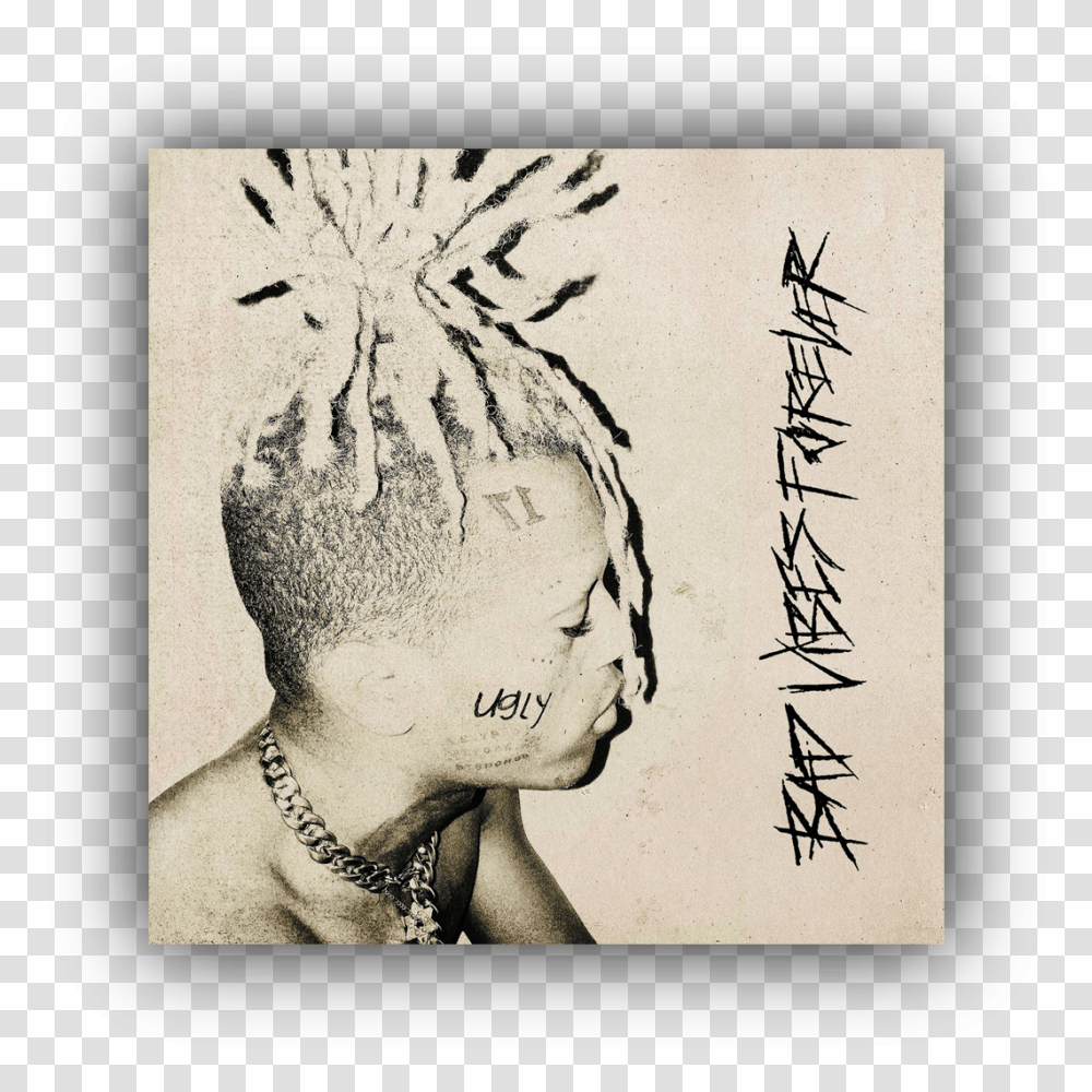 Xxxtentacion Bad Vibes Forever, Drawing, Person, Human Transparent Png