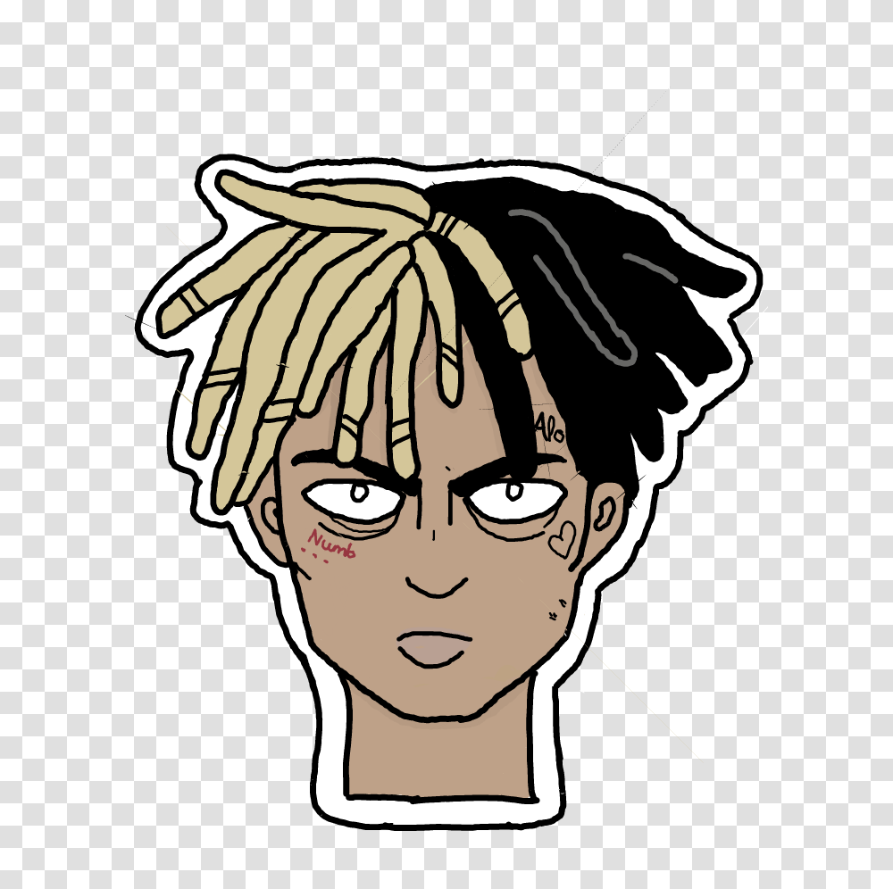 Xxxtentacion, Face, Person, Human, Head Transparent Png