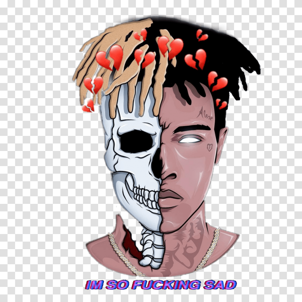 Xxxtentacion Ripx, Face, Person, Human, Head Transparent Png