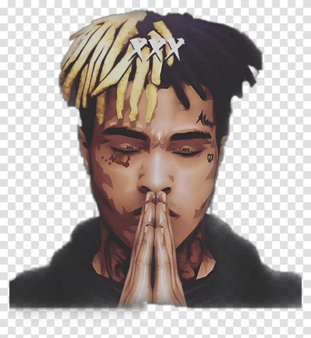 Xxxtentacion Xxxtentacion Sticker Jahseh Dwayne Ricardo Onfroy, Head, Face, Person Transparent Png