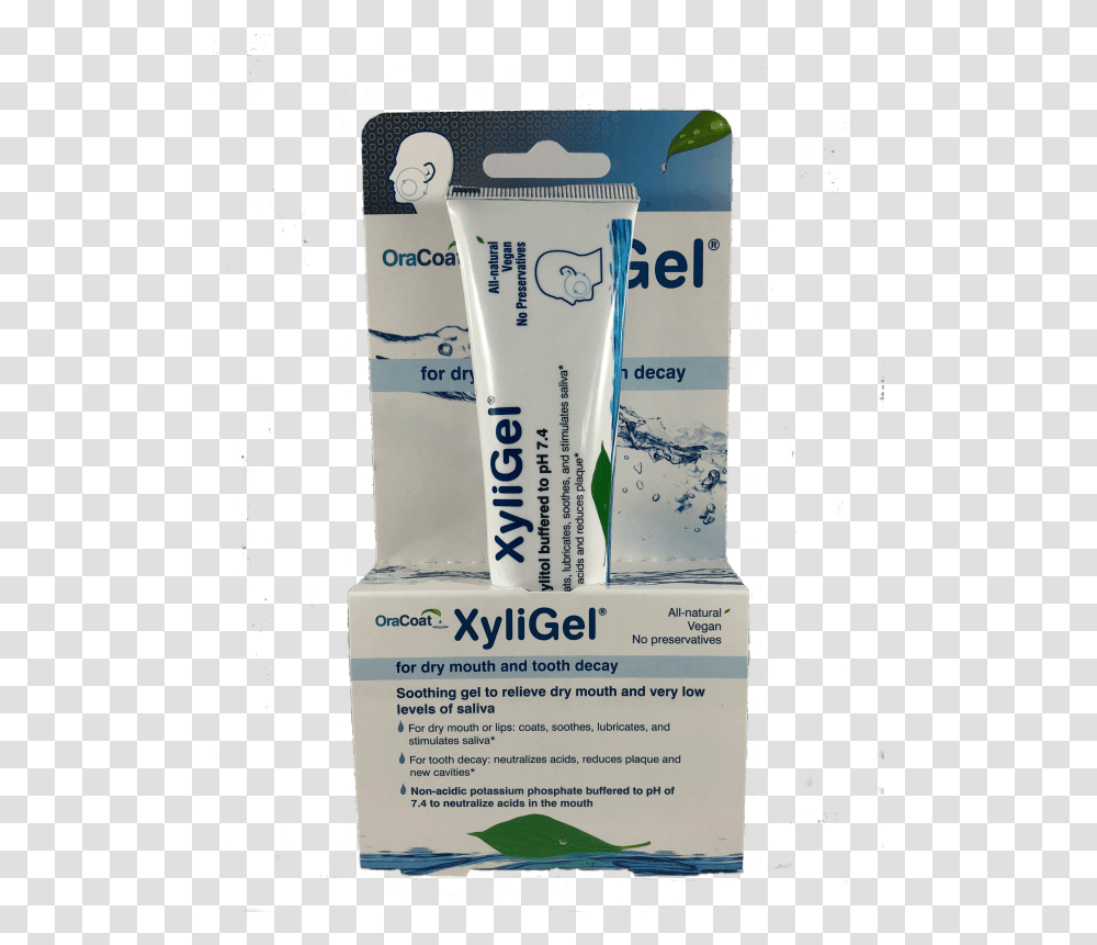 Xyligel For Dry Mouth Packaging And Labeling, Poster, Advertisement, Toothpaste, Flyer Transparent Png