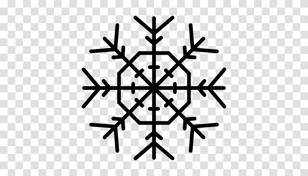 Y De La Del Copo De Nieve, Cross, Snowflake, Pattern Transparent Png