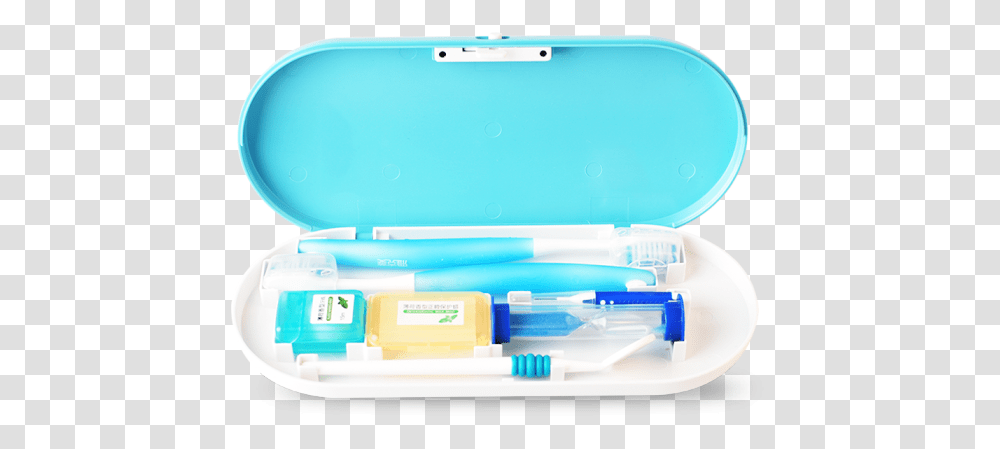 Y Kelin Orthodontic Care Kit Orthdontic Teeth Whitening Dental Floss, Pencil Box Transparent Png