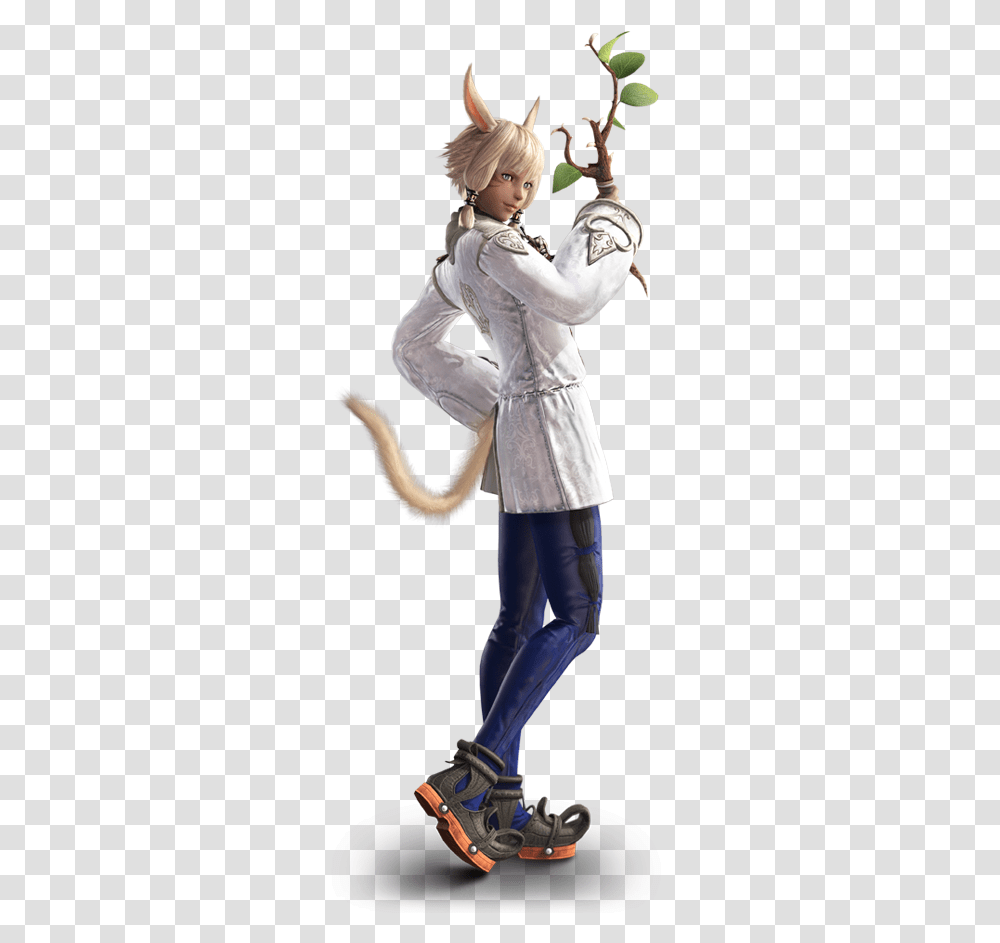 Y Shtola Character Render For Dissidia Final Fantasy Ff Dissidia Y Shtola, Person, Costume, Long Sleeve Transparent Png
