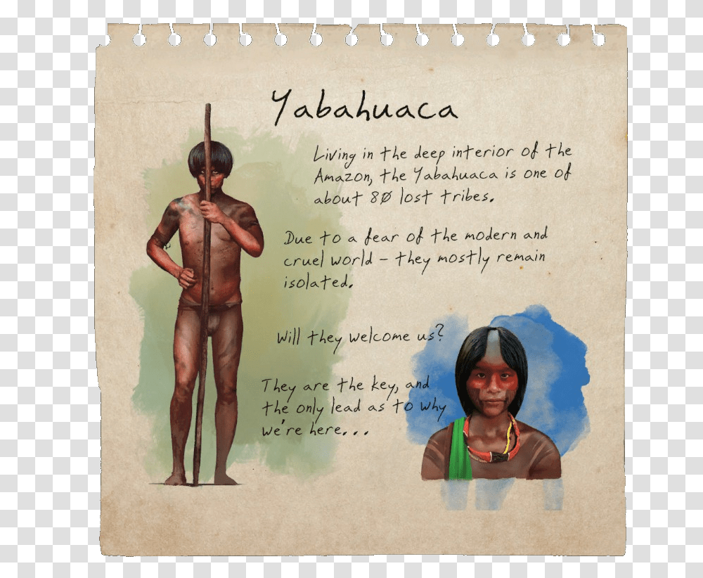 Yabahuaca Notebook, Person, Female, Word Transparent Png