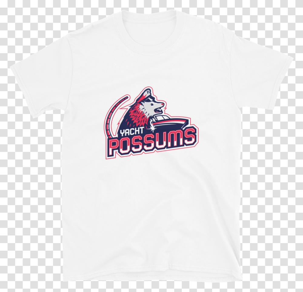 Yacht Possum Logo Tee - Harris Football, Clothing, Apparel, T-Shirt Transparent Png