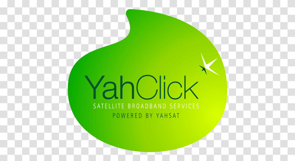 Yahclick Logo, Tennis Ball, Label, Green Transparent Png