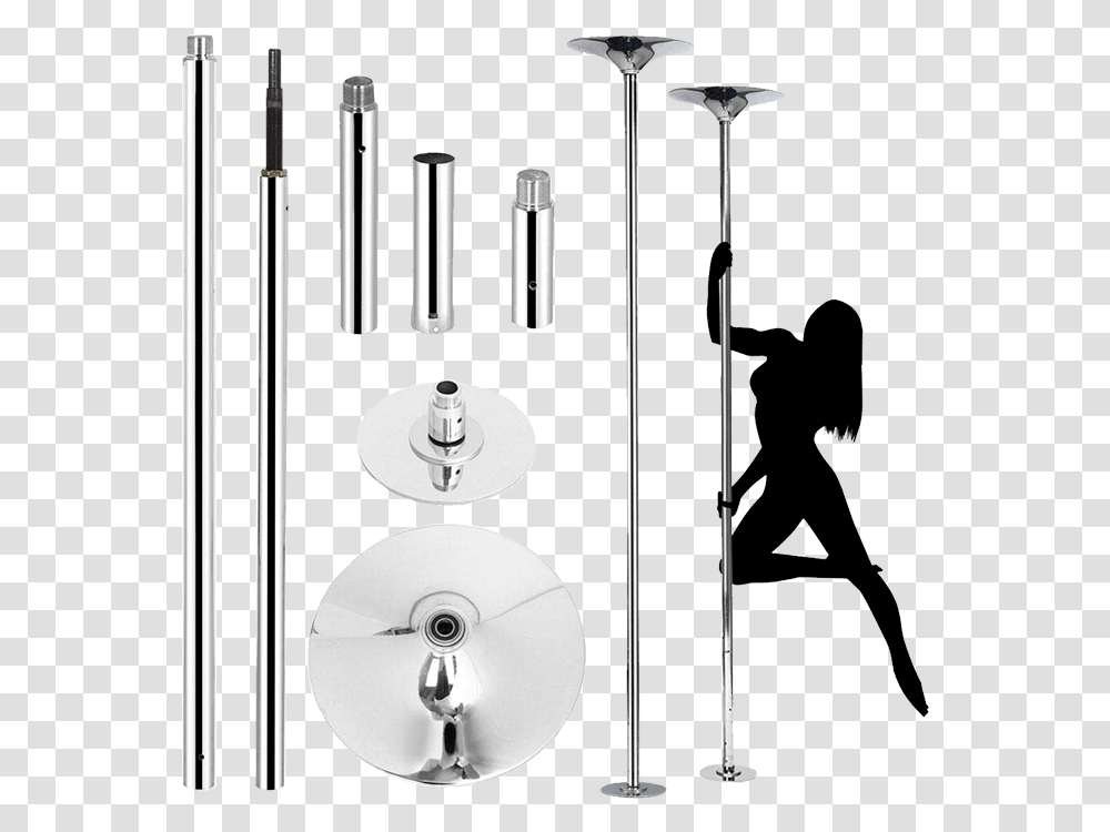 Yaheetech Professional Stripper Pole Spinning Static Dance Pole, Shower Faucet, Musical Instrument, Chime, Windchime Transparent Png