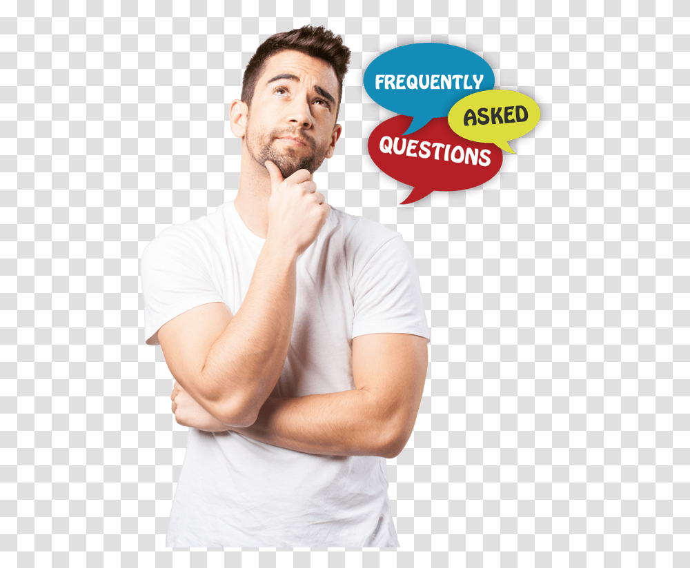 Yahoo Mail Man In Doubt, Person, Human, Arm, Poster Transparent Png