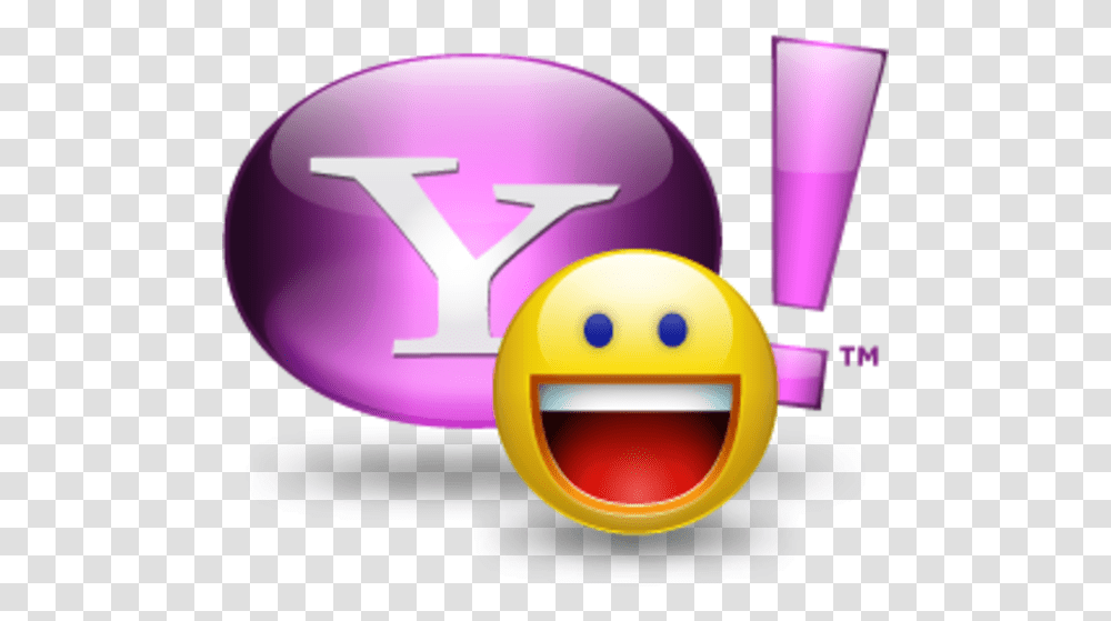Yahoo Messenger Logo Logo Yahoo Messenger, Purple, Toy, Bowling, Graphics Transparent Png