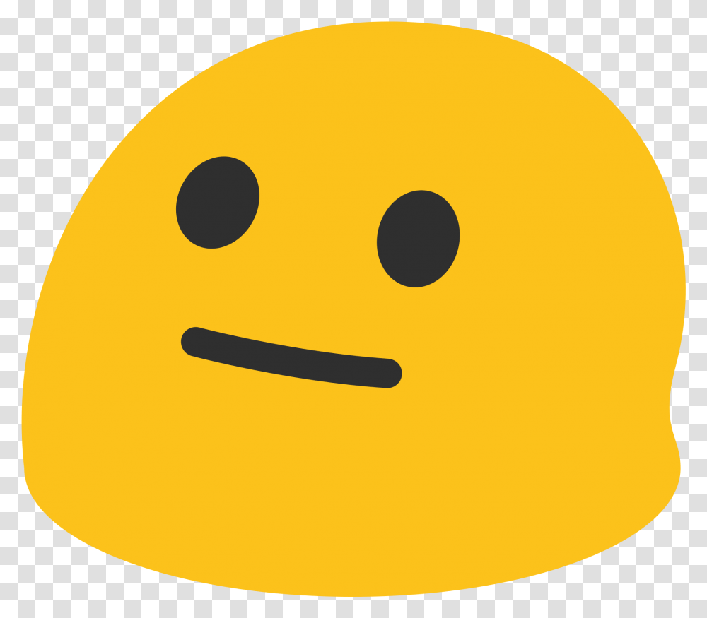 Yahoo Security Breach Emojiufsvg Neutral Face Emoji Android, Plant, Food, Pac Man, Pillow Transparent Png