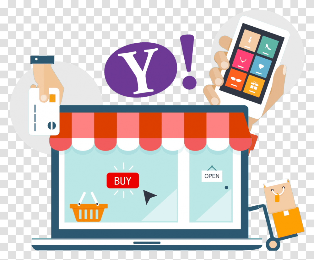 Yahoo Woos Hong Kong With New Online Store Retail News Asia Online Product Listing, Label, Text, Beverage, Market Transparent Png