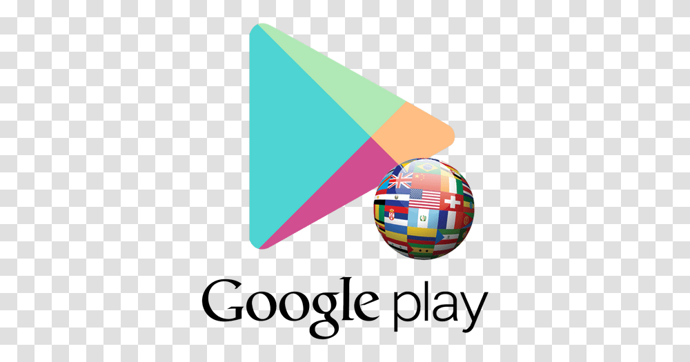 Yak Zminiti Krainu V Gugl Plej Play Store Google Play Logo, Triangle, Soccer Ball, Football, Team Sport Transparent Png