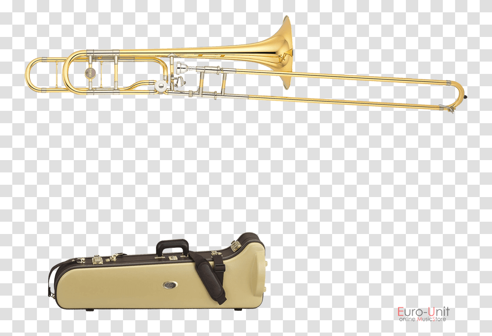 Yamaha Allegro Trombone, Brass Section, Musical Instrument, Gun, Weapon Transparent Png