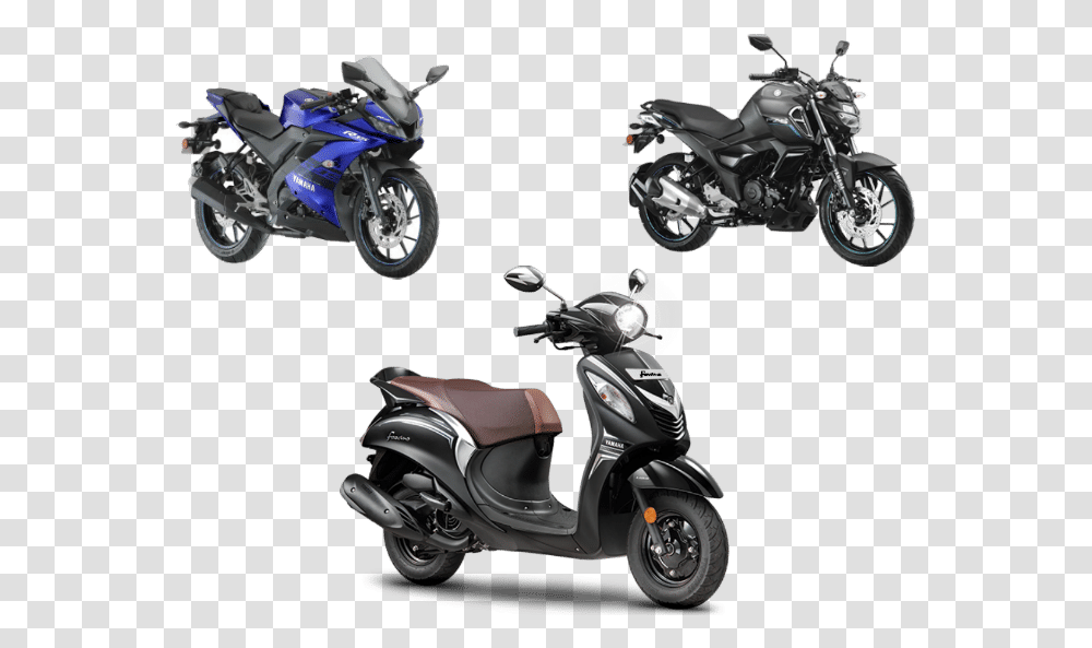 Yamaha Fascino Darknight Edition, Motorcycle, Vehicle, Transportation, Wheel Transparent Png