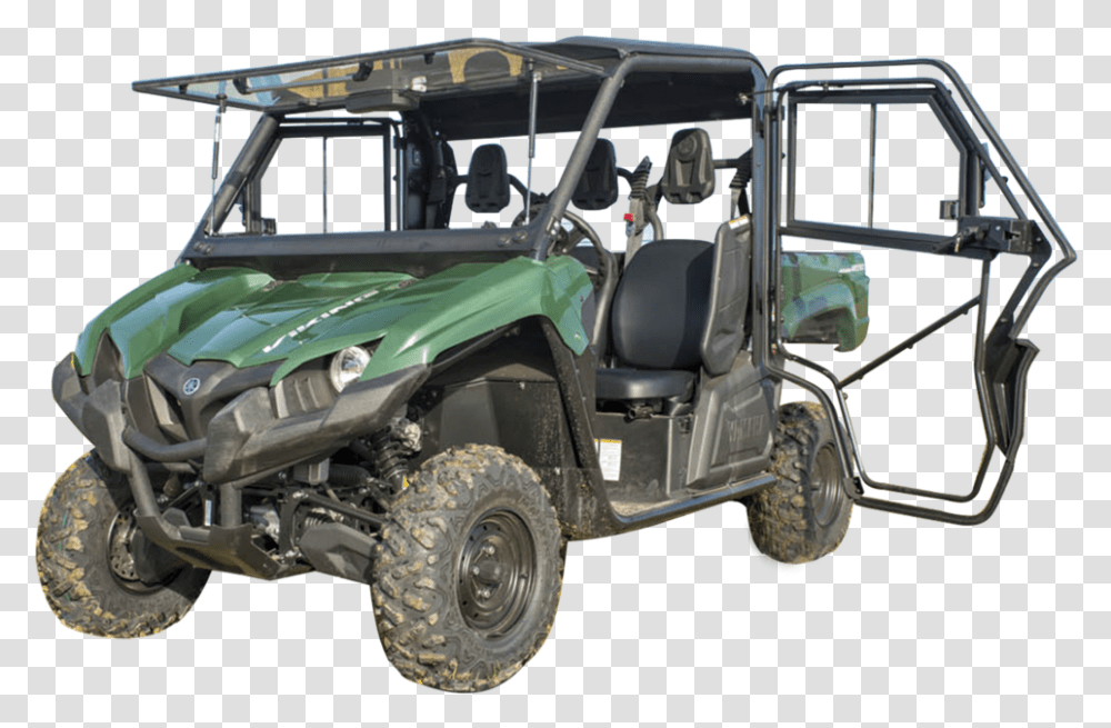 Yamaha Viking Cab Enclosure Vehicle, Transportation, Lawn Mower, Tool, Buggy Transparent Png